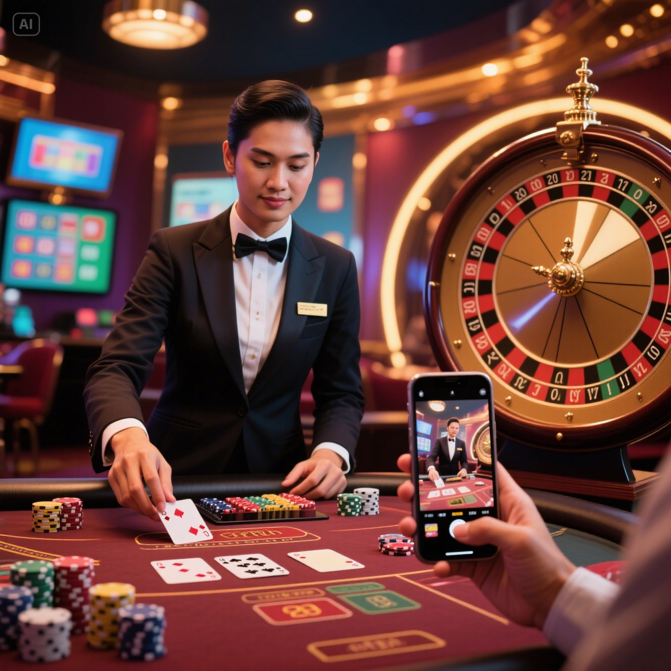 Live Casino di Indonesia: Sensasi Bermain Langsung dari Rumah