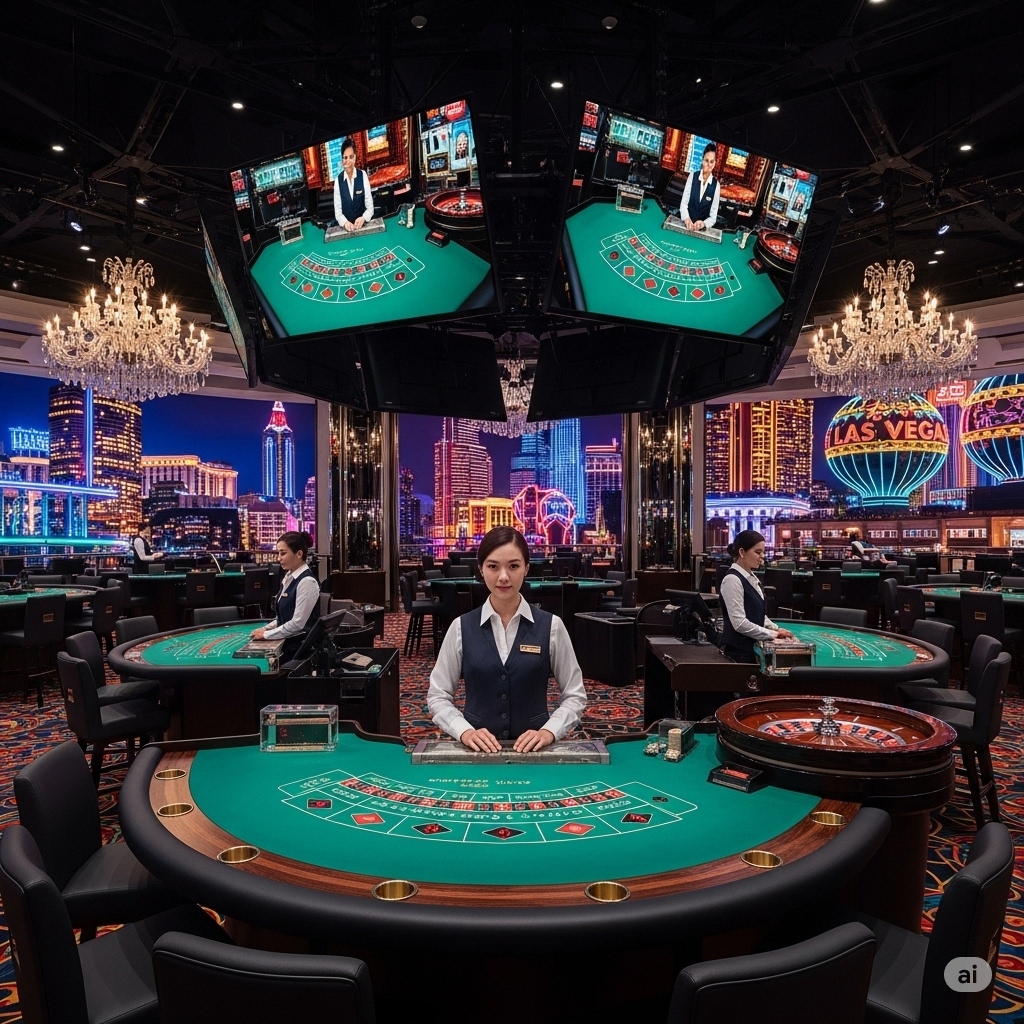 Dari Makau ke Las Vegas: Inilah Pusat Live Casino Dunia